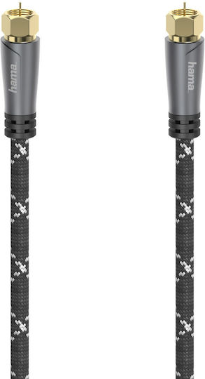 Hama 205079 Coaxial Cable 5 Meters Black