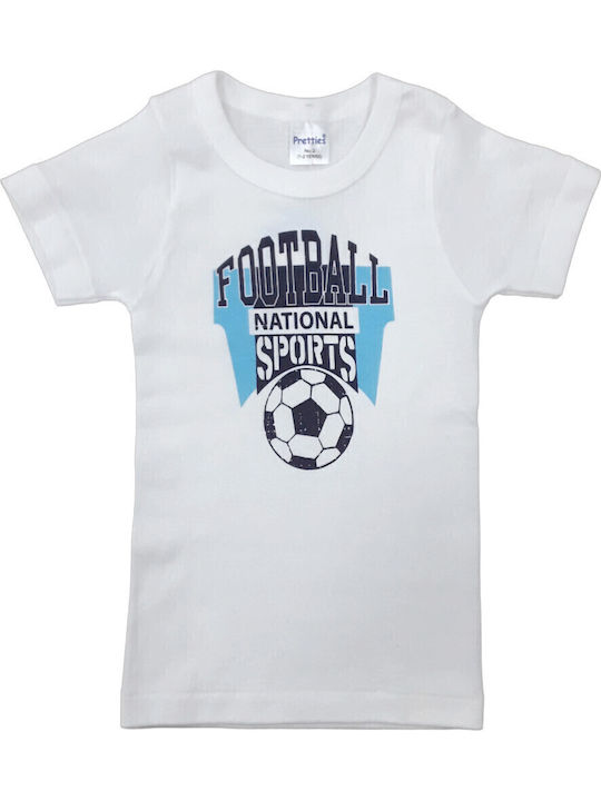 Pretty Baby Футбол Детски Потник Къс Ръкав Football National Sport