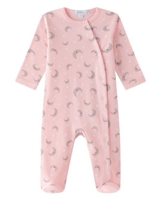 Amomi Babystrampler Langärmliges Pink