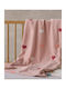 Kentia Κουβέρτα Κούνιας Astero 14 Pink Πλεκτή Ροζ Pink 100x140εκ.
