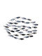 Wanddekoration Fische 930dyu1274 94x4x58cm Multi Wallity Metall