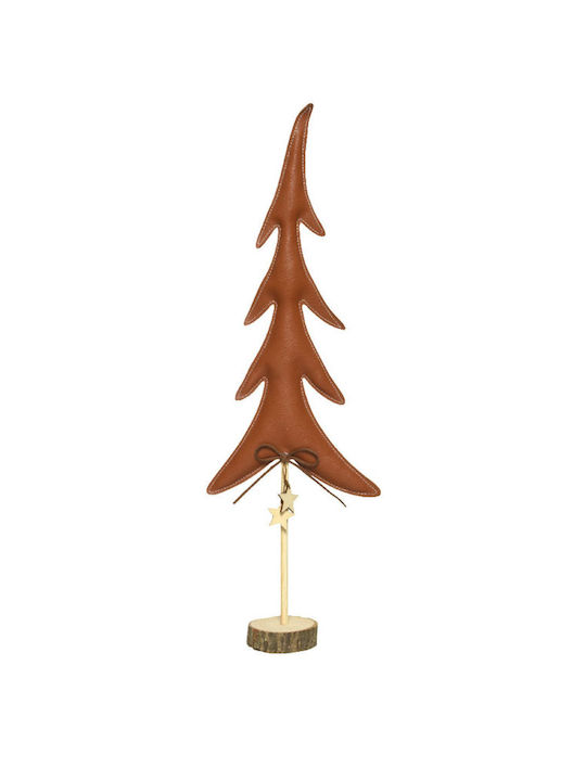 Decorațiune de Crăciun Lemn Braduleț 50cm. Maro...