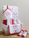 Palamaiki Newborn Clothing Set Olympiacos for 0-6 months 3pcs