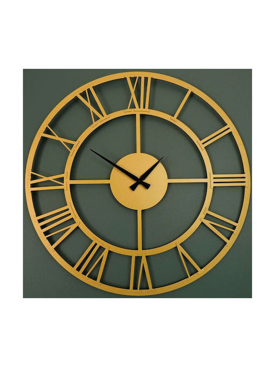 Wallity Wall Clock Yellow Ø49cm