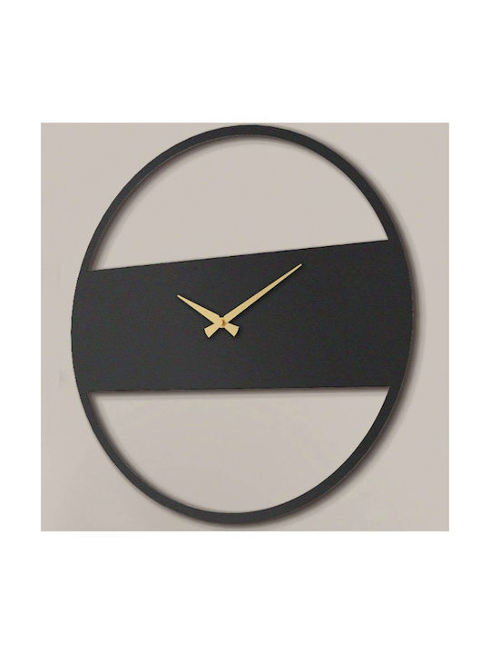 Wallity Wall Clock Black Ø49cm