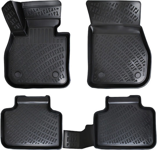 Umbrella Set Covorașe Față și Spate 4buc din Furtun pentru BMW X1 2015+ Negre