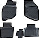 Umbrella Set Covorașe Față și Spate 4buc din Furtun pentru Honda Jazz 2001-2008 Negre