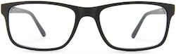 Lektor Damen Lesebrille +1.50 in Schwarz Farbe