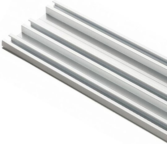 Import Hellas Denmark Triple Aluminum Curtain Track White 160cm 480862
