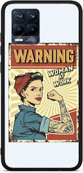 Husă Lucioasă Neagră Realme 8 I Woman At Work