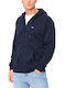 Flag Sweatshirt with Hood Navy Blue