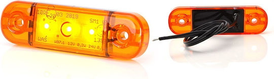 LED-Positionsleuchte 708 W97.1 12V-24V Orange War