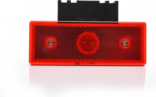 Lumină de poziție LED 1413 W201 12v-24v roșu Was