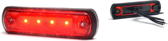 Led Position Light 1339 W189 12v-24v Red Was