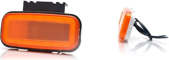 Led Position Light 1402 W199 12v-24v Orange Was