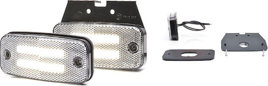 LED-Positionslicht 1140 W158 12V-24V Weiß