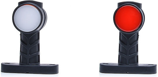 Led Position Light Arm 1097 W148.3 12v-24v White Red Orange Was