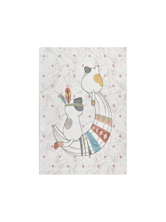 Carousel Cat Παιδικό Χαλί Πολύχρωμο 160x230cm