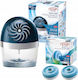 Blue Ceresit Aero 360 Absorber Unit + 2x 450g Ceresit Mountain Waterfall Absorber Tablets