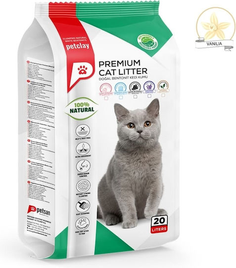 Petclay Cat Litter with Scent Vanilla 20lt