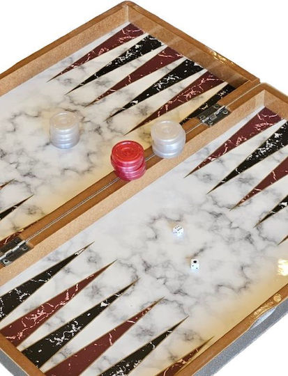 La Belle Maison Checkers & Dice Set for Backgammon Handmade 2cm