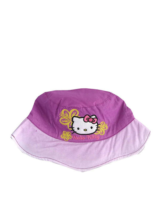 Sanrio Kids' Hat Bucket Fabric Purple