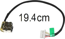 DC-Netzteilbuchse Laptop HP 15-dy2045nr Produktnummer 2q1h3ua 806746-001 813945-001 19,4cm Code 3449