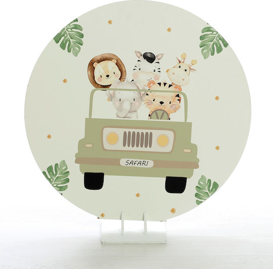 Holz-Safari-Dekoständer 70x70cm 2344-1