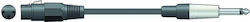 Citronic Xf-m6j300bk XLR-Buchse - 6,3mm Stecker 3m