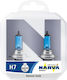 Set 2 Becuri H7 55W 12V Range Power White Narva