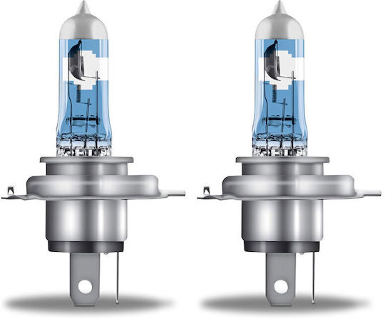 Set 2 Bulbs 12v H4 60/55 W Night Breaker Laser Nextgen +150% Osram