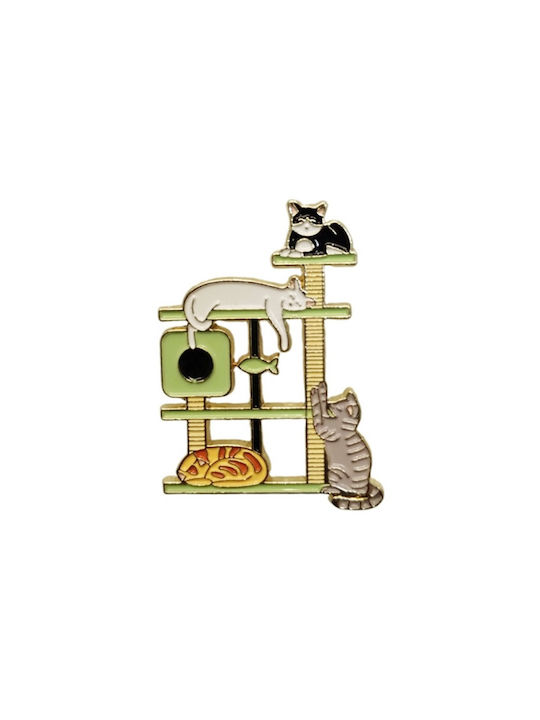 Unisex Pin "Cat Playground"