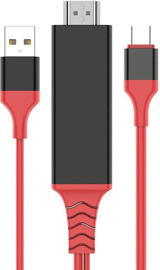 Αντάπτορας Type-c Hdtv Usb Καλώδιο 4k 30hz