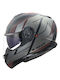LS2 Strobe II Code Matt Black/Grey Κράνος Μηχανής Modular ECE 22.06 1700gr με Sunvisor