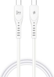 Jes USB 2.0 USB-C Masculin - USB-C 60W 1m