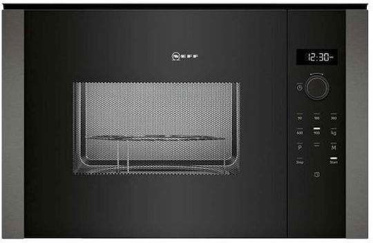 Neff Eingebauter Mikrowellenherd mit Grill 25Es Schwarz