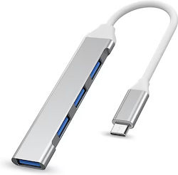 ATC USB Hub 4 Θυρών (USB-C) 06.005.0109 ATC USB Hub 4 Θυρών (USB-C) 06.005.0109