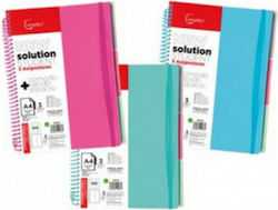 Madrid Papel Spiral Maths Notebook A4 120 Paper Sheets Blue Madrid Papel Spiral Maths Notebook A4 120 Paper Sheets Blue