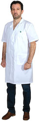 Alezi Unisex White Medical Dressing Gown