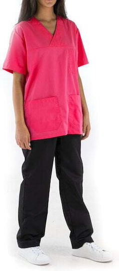 DS Wear Femei Set Pantaloni și Bluza Medicală Negru