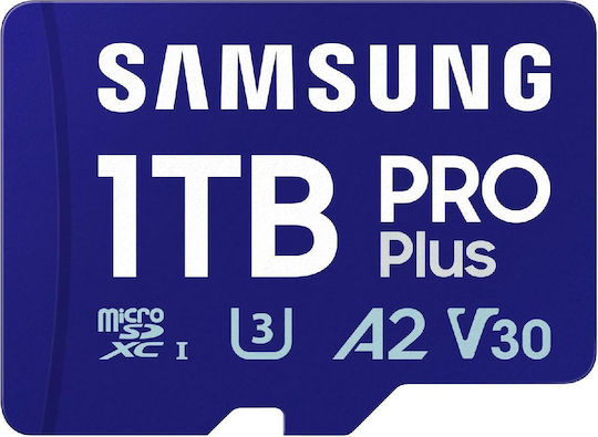 Samsung Pro Plus SDXC 1.0TB Клас 10 UHS-I с адаптер