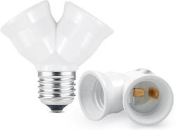 Electric Socket E27 Input In White Color