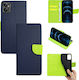 Sonique Trend Wallet Synthetic Leather Navy Blu...