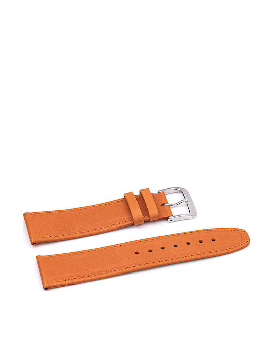 Kuki Leather Strap Orange 20mm