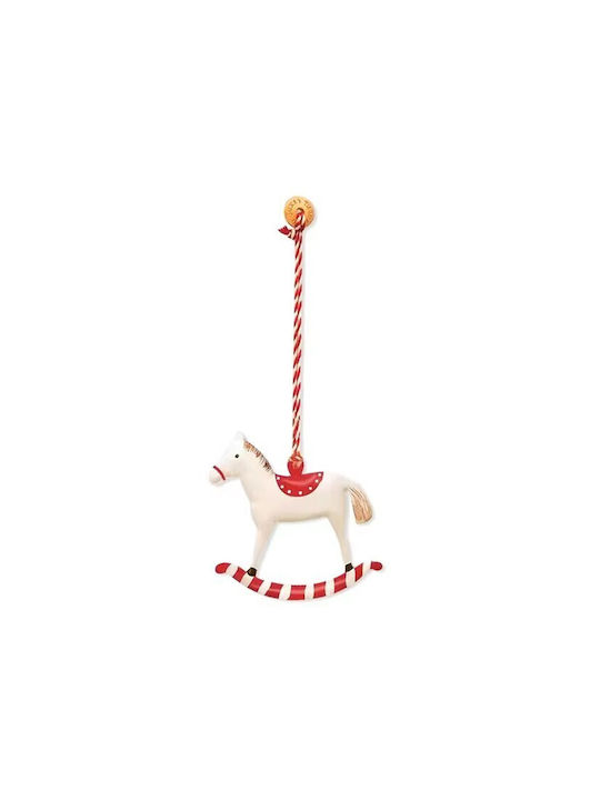 Xmas Horse Hanging Ornament Carousel