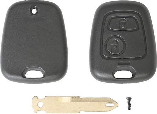 Contact Key Case Citroen Berlingo Saxo Xsara Picasso 2 Buttons Key