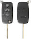 Contact Key Case Audi A3 A6 A8 3+1 Buttons Key