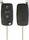 Contact Key Case Audi A3 A6 A8 3 Buttons Key