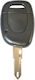 Contact Key Case Renault Clio Espace Kangoo Laguna Twingo 1 Button Key