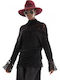 Women's Blouse Cotton Black